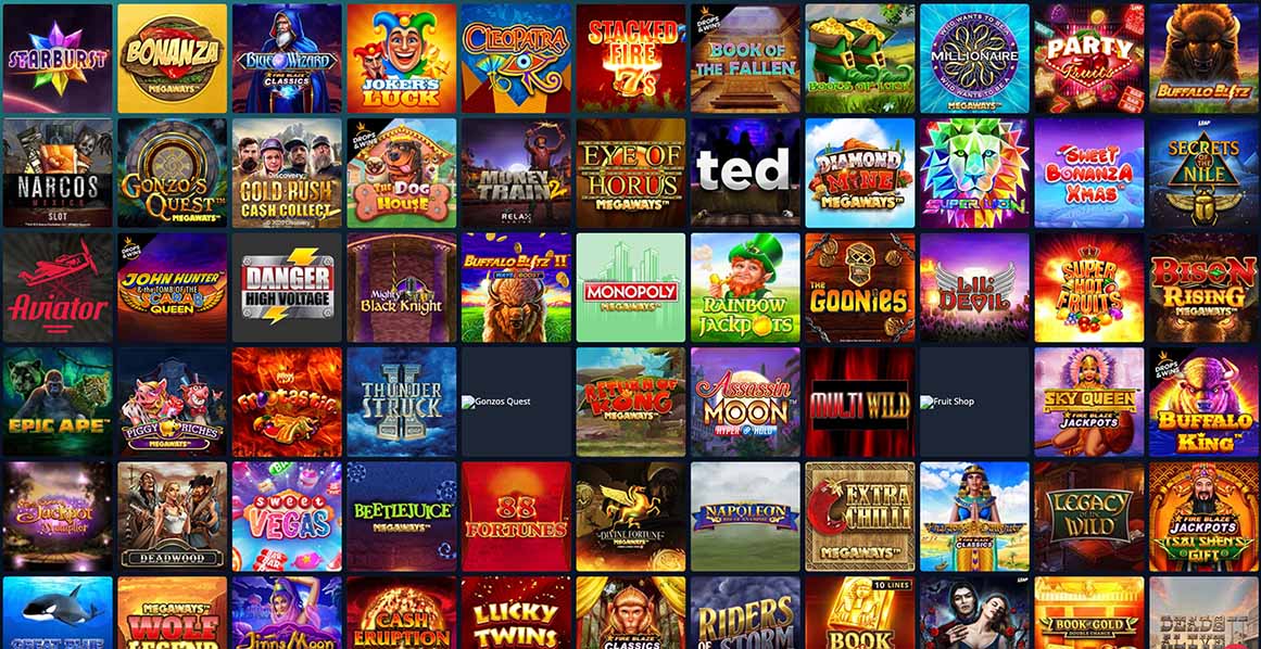 Juegos de casino Novibet